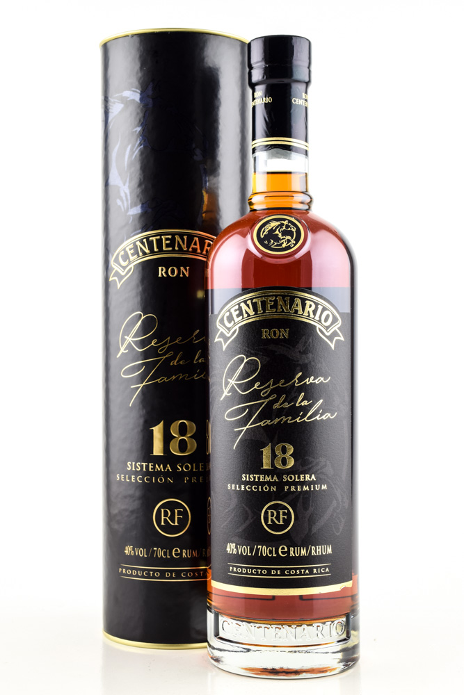 Ron Centenario 18 Jahre Reserva de la Familia 40%vol. 0,7l