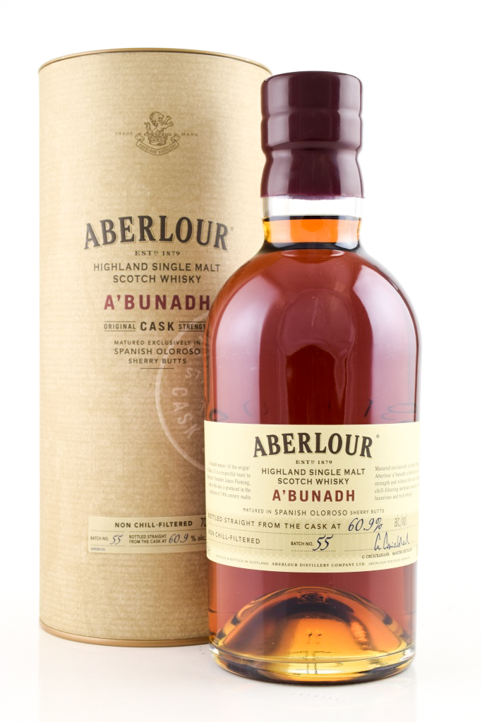 Aberlour a'bunadh Batch No. 55 60.9% vol. 0,7l Aberlour a'bunadh Batch No. 55 60.9% vol. 0,7l