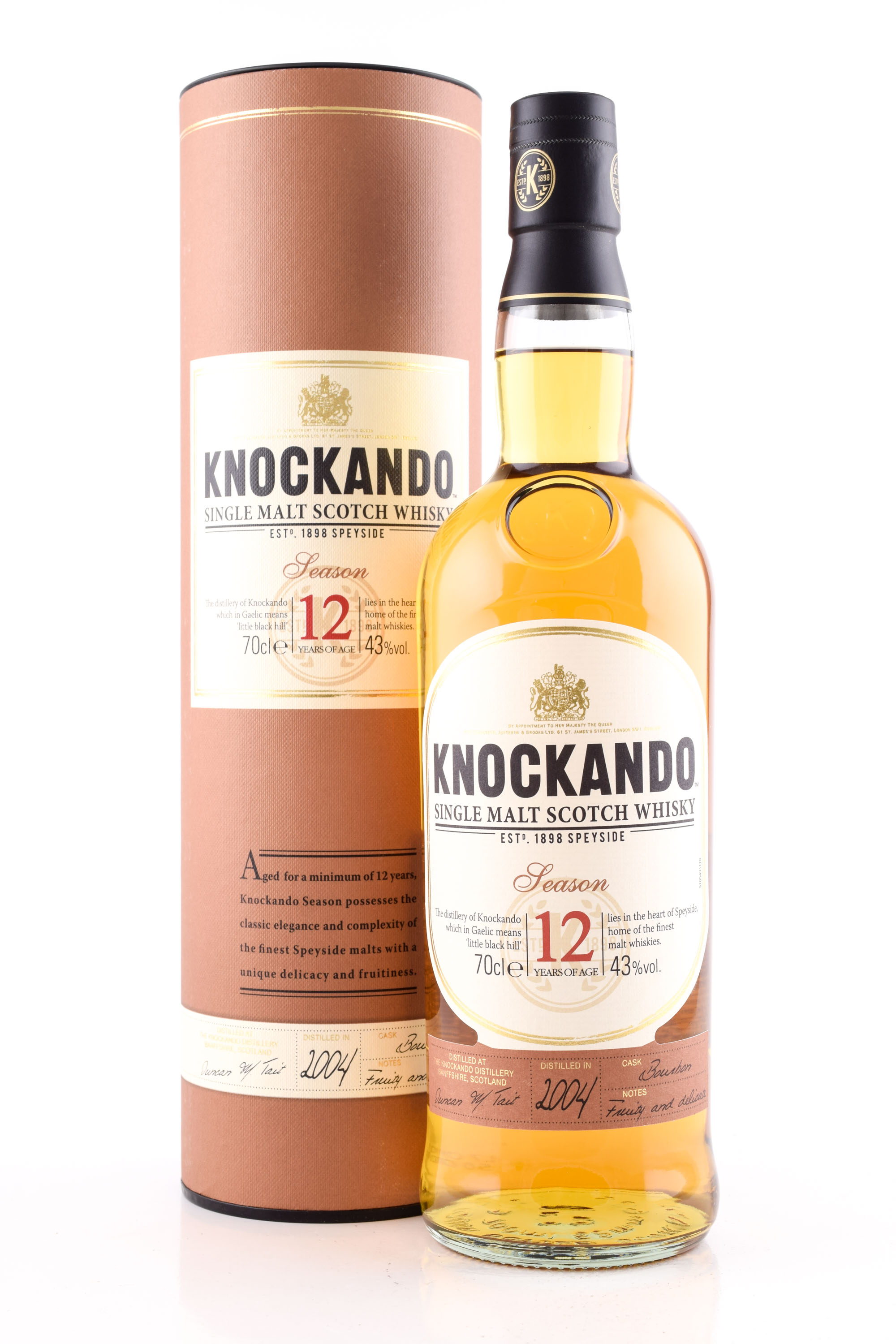 Knockando 12 Year Old in 2004 43% vol. 0,7l Knockando 12 Year Old in 2004 43% vol. 0,7l