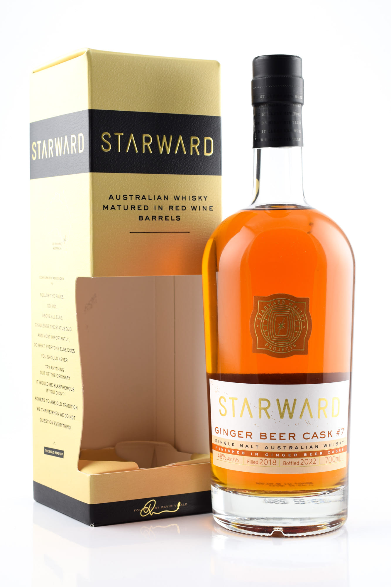 Starward 2018/2022 Ginger Beer Cask #7 48%vol. 0,7l