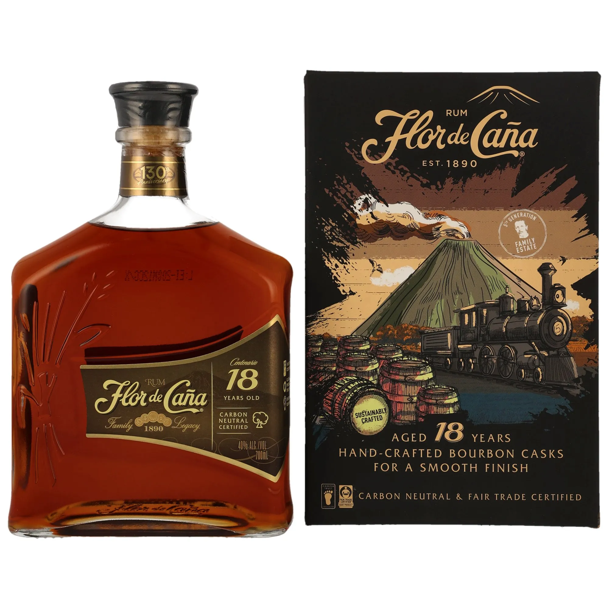 Flor de Cana 18 Jahre Centenario - Neue Ausstattung 2024