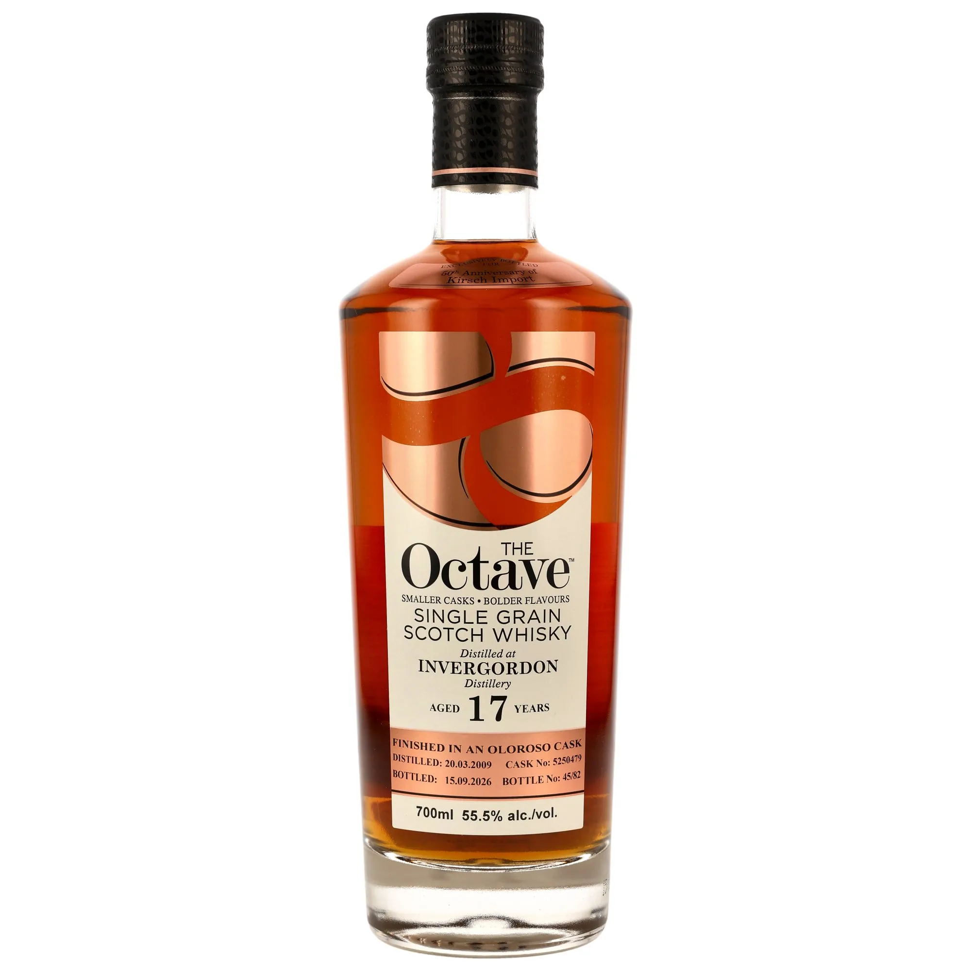 Invergordon 2009/2026 - 17 Year Old - Oloroso Sherry Cask #5250479 - The Octave - 50th Anniversary Kirsch Import