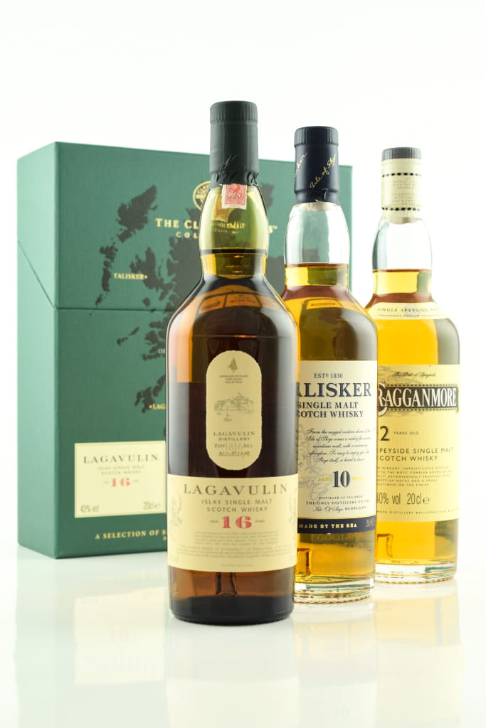 Classic Malts Collection Strong Lagavulin / Talisker / Cragganmore 3x0,2l Classic Malts Collection Strong Lagavulin / Talisker / Cragganmore 3x0,2l