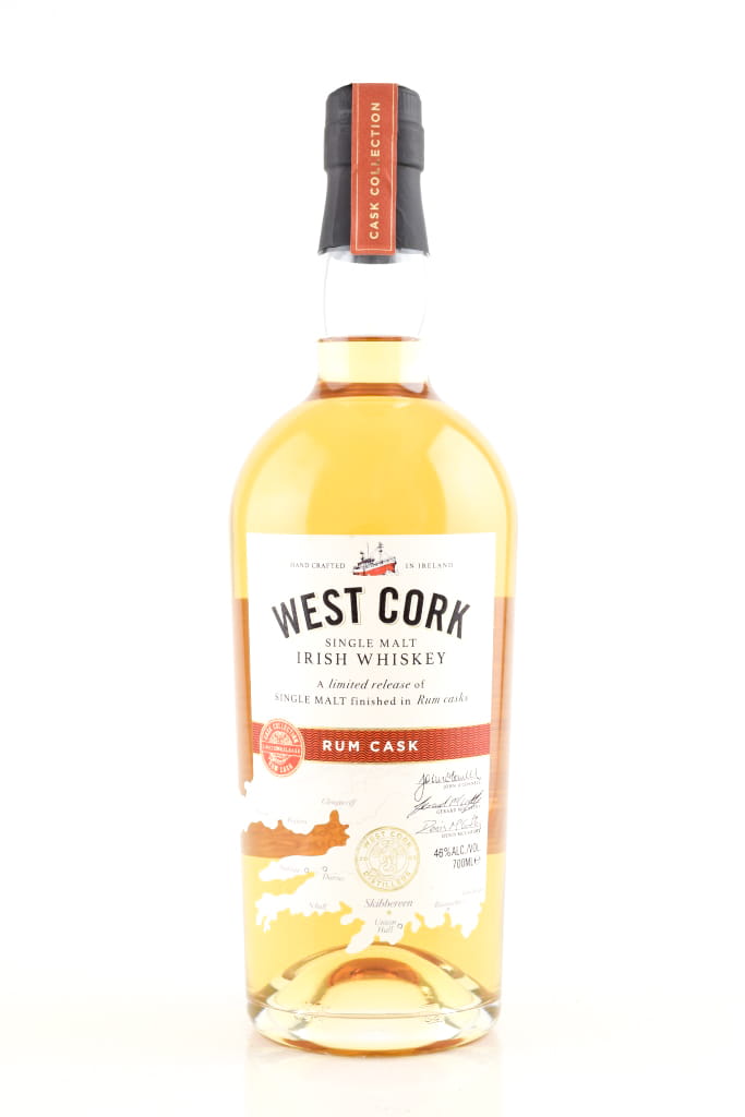 West Cork Rum Cask Finish 46%vol. 0,7l West Cork Rum Cask Finish 46%vol. 0,7l
