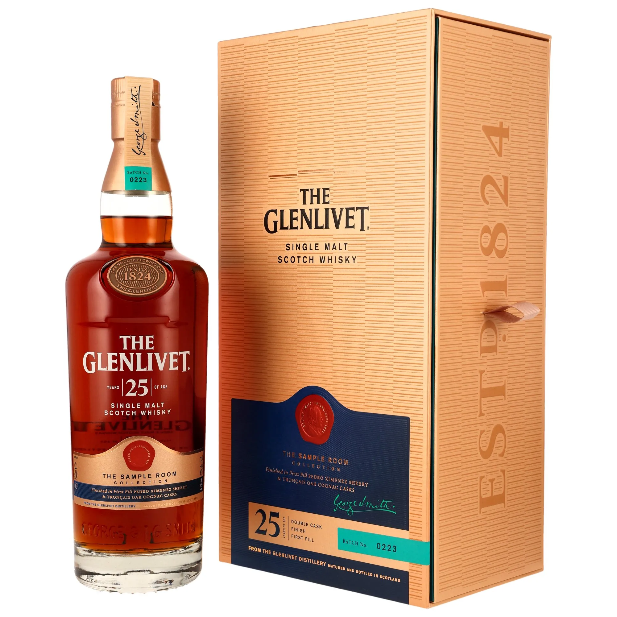 Glenlivet 25 Jahre - The Sample Room Collection