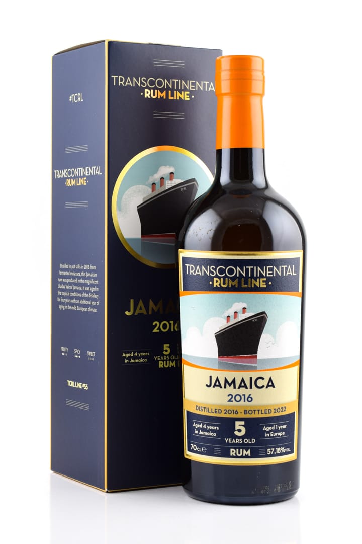 Jamaica 5 Jahre 2016/2022 Transcontinental Rum Line #55