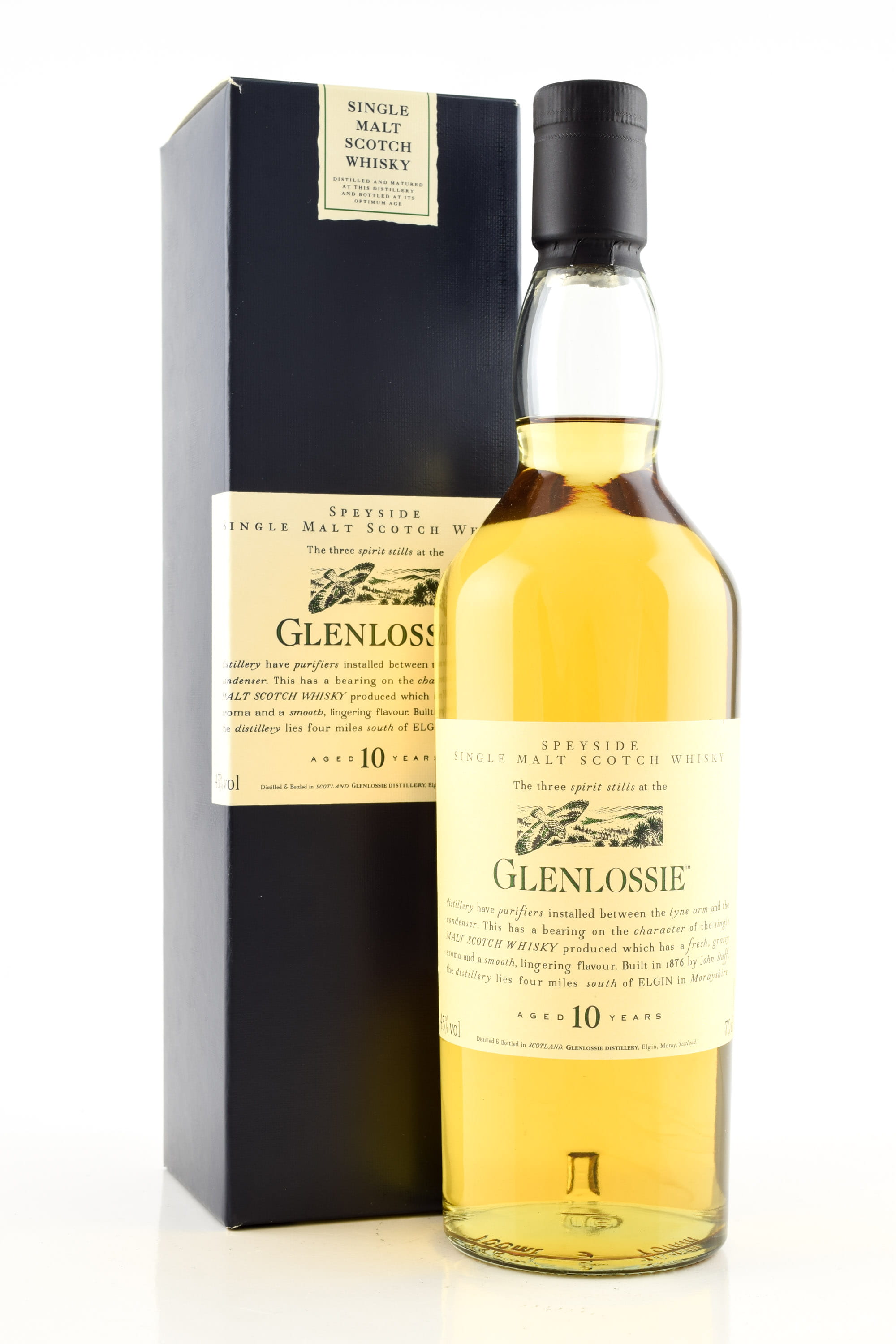 *Glenlossie 10 Jahre Flora & Fauna 43%vol. 0,7l - ohne Geschenkpackung