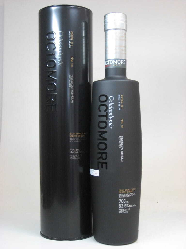 Octomore Edition: 01.1 5 Jahre 131ppm 63,5%vol. 0,7l
