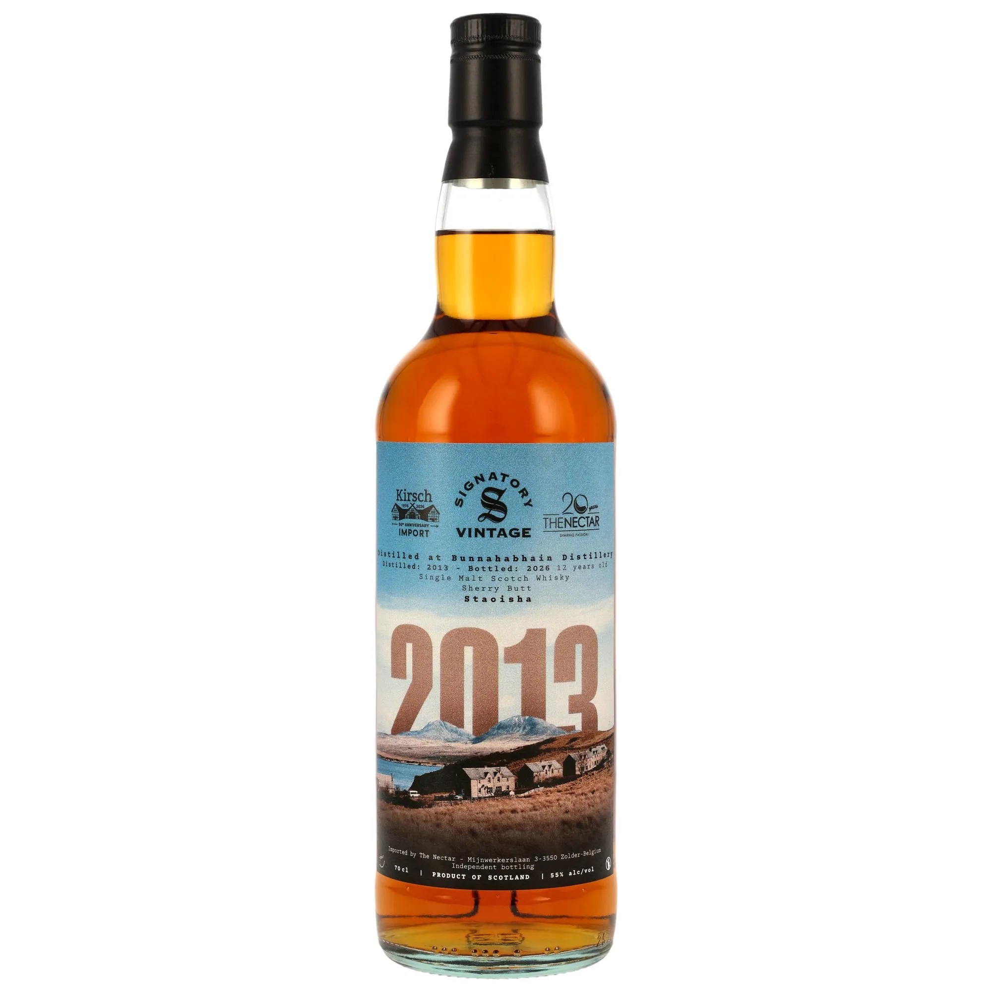 Bunnahhabhain Staoisha 2013/2026 - 12 Year Old - Sherry Butt #900018 - Nectar & Kirsch