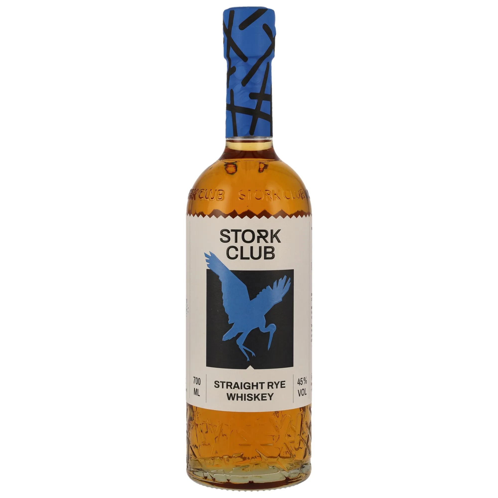 Stork Club Straight Rye Whiskey 3 Year Old, American Oak & German Napoleon Oak Cask, 45%