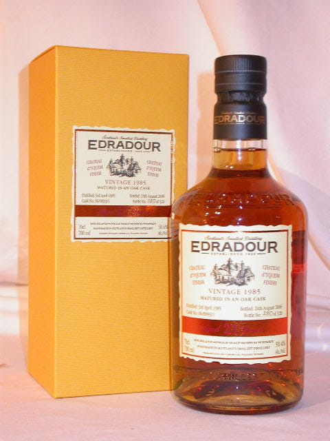 Edradour 21 Jahre 1985/2006 Chateau d'Yquem 50,4%vol. 0,7l