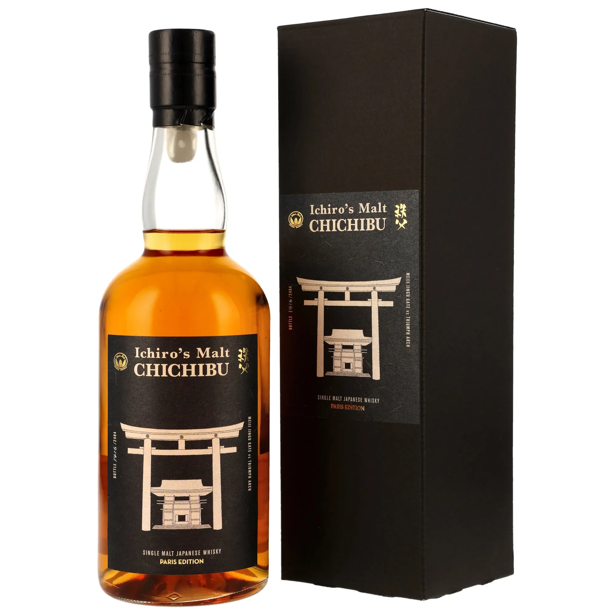 Ichiro's Malt Chichibu Paris Edition, Bourbon, Quarter & Red Wine Cask, 2024, 50.5%