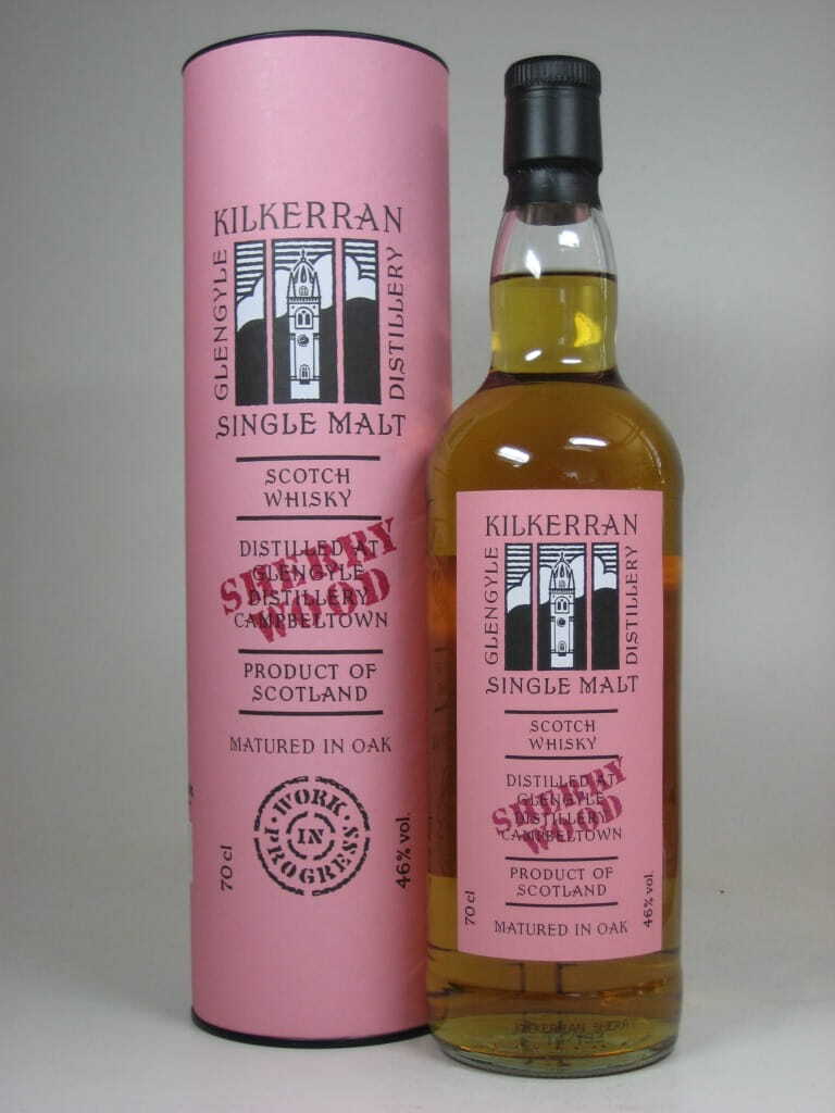 Kilkerran Sherry Wood WIP 6 - Glengyle Distillery 46%vol. 0,7l