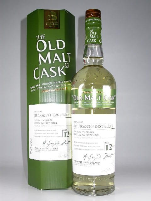 Miltonduff 12 Jahre 1996/2008 Douglas Laing "Old Malt Cask" 50%vol. 0,7l