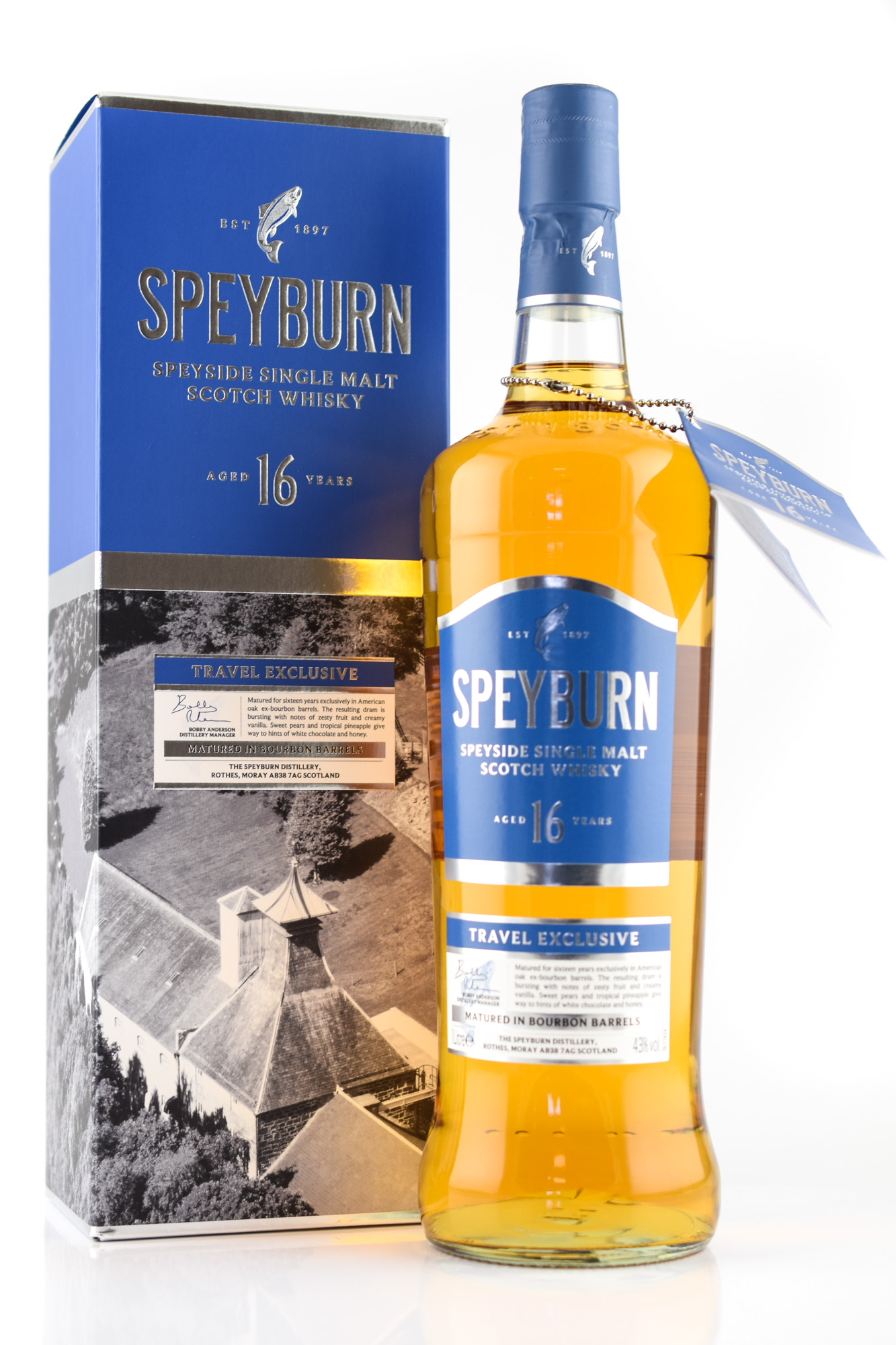 Speyburn 16 Jahre 43%vol. 1,0l