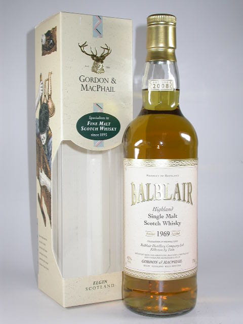 Balblair 1969/2008 Gordon & MacPhail 43%vol. 0,7l