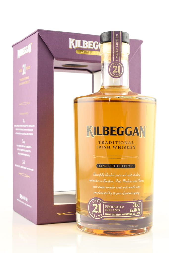 Kilbeggan 21 Year Old 40% vol. 0,7l
