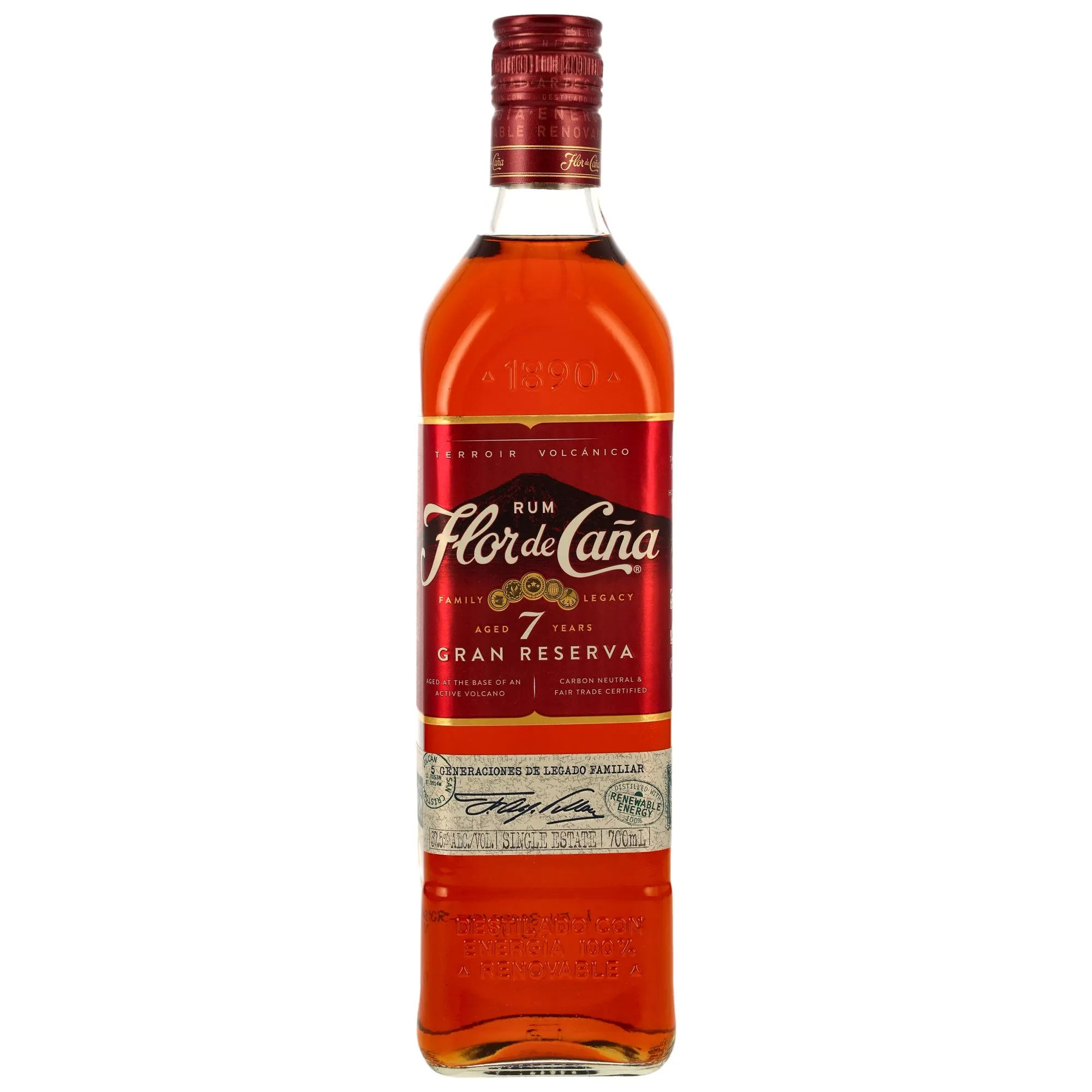 Flor de Cana 7 Jahre Gran Reserva - 37,5%