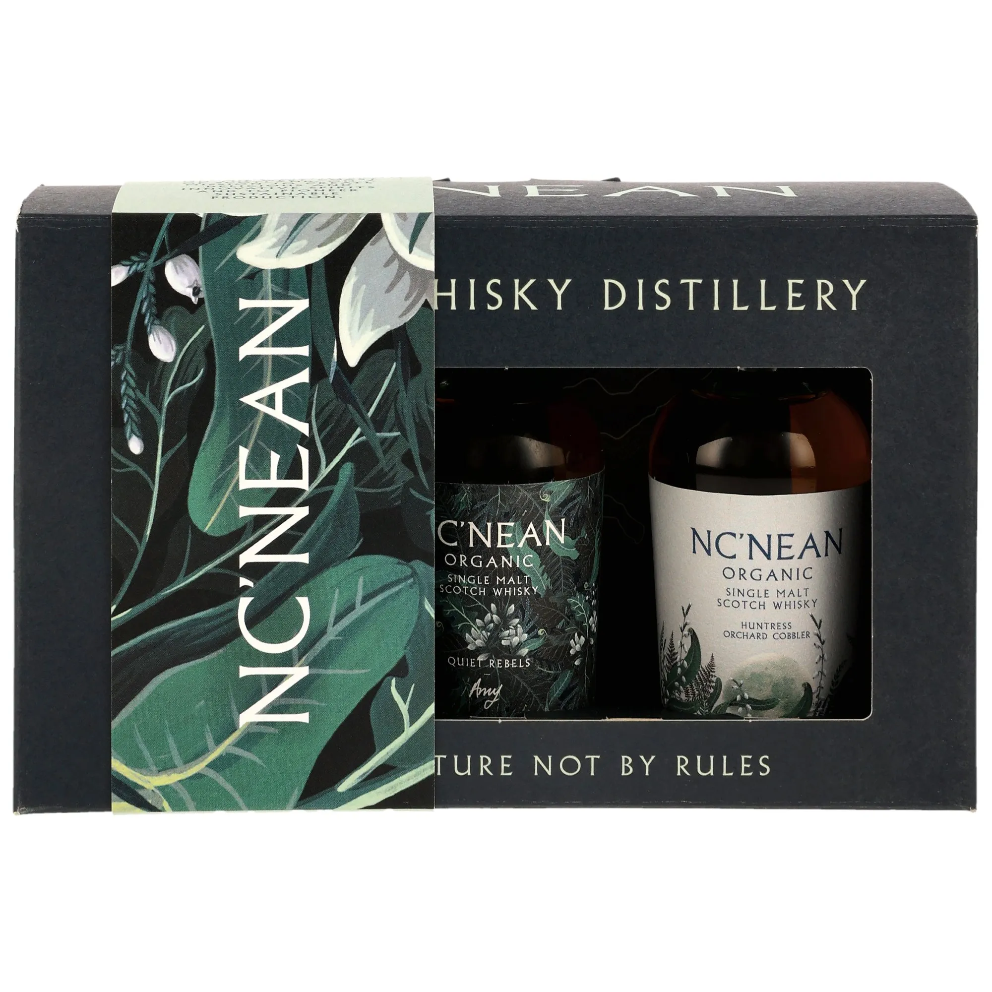 Nc'nean Organic Single Malt Whisky - Miniatur Geschenk Set 3x0,05l