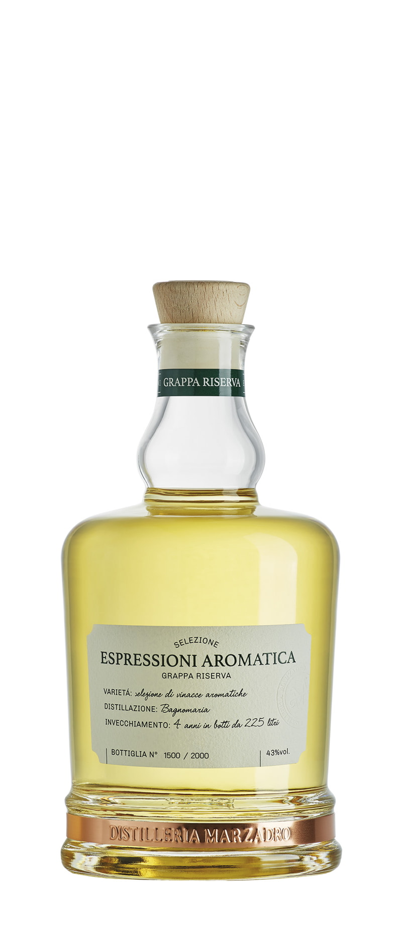 Espressioni Aromatica Grappa Riserva Marzadro