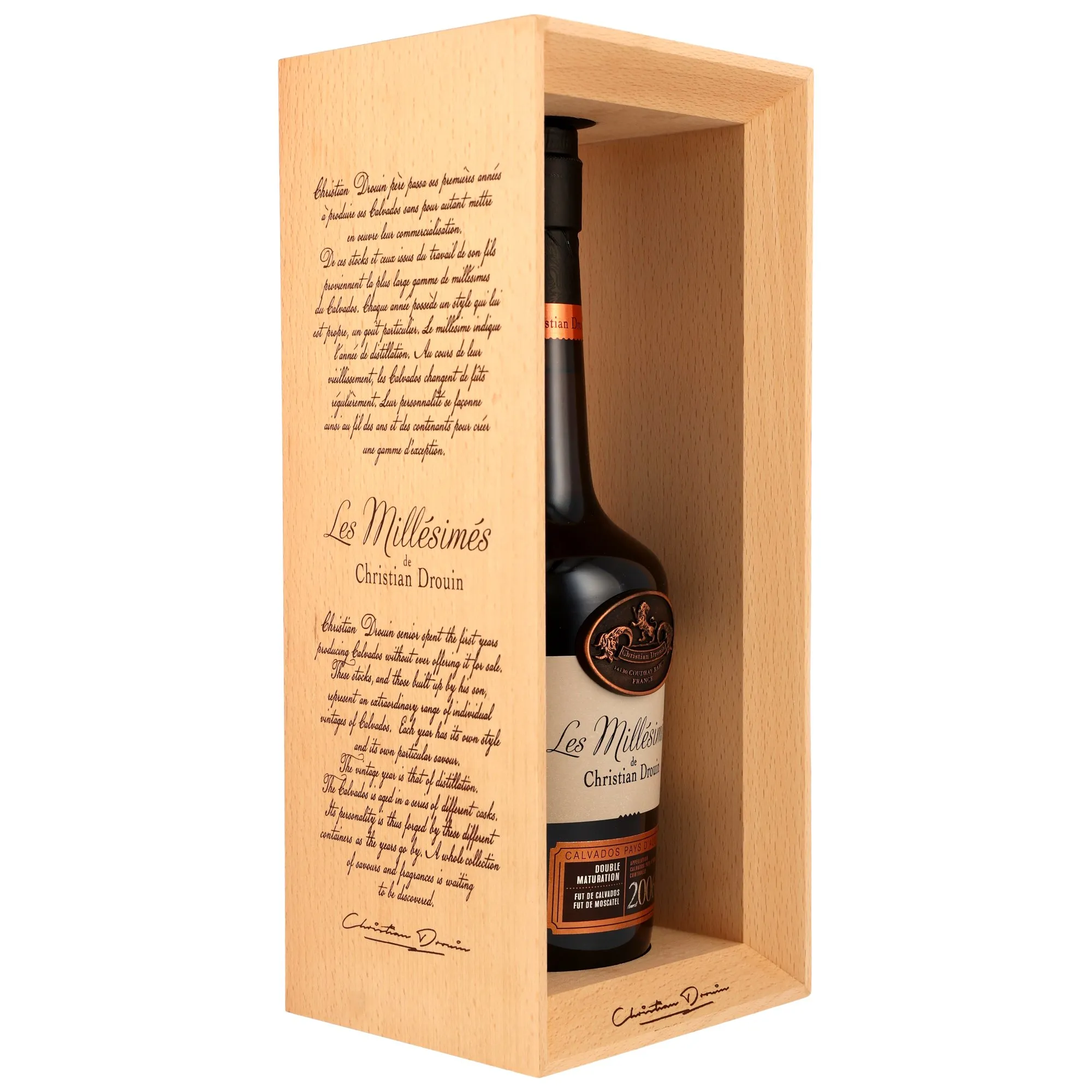 Christian Drouin Millesimes 2006/2025 Calvados Pays d'Auge # Moscatel Cask