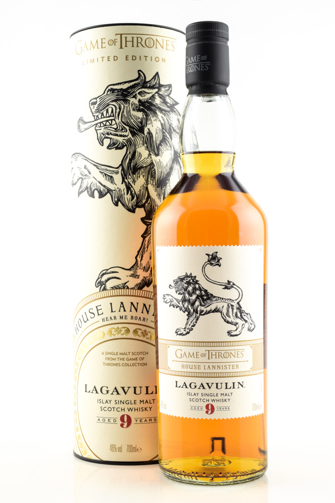 Game of Thrones House Lannister & Lagavulin 9 Year Old 46% vol. 0,7l