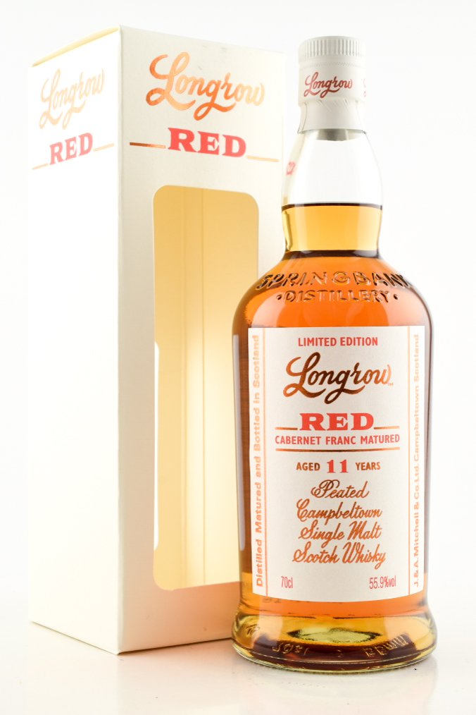 Longrow Red 11 Year Old Fresh Matured Cabernet Franc 55.9% vol. 0,7l Longrow Red 11 Year Old Fresh Matured Cabernet Franc 55.9% vol. 0,7l