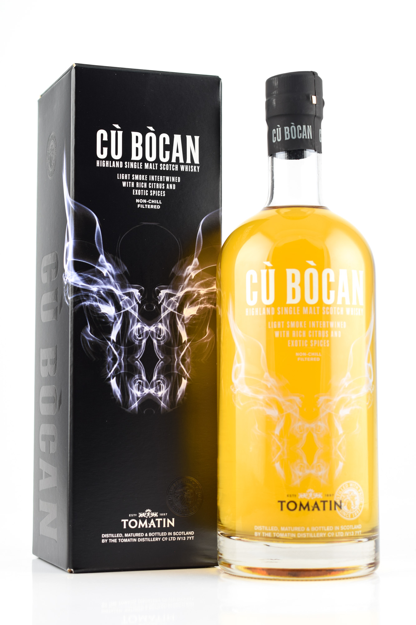 Tomatin Cù Bòcan 46%vol. 1,0l Tomatin Cù Bòcan 46%vol. 1,0l