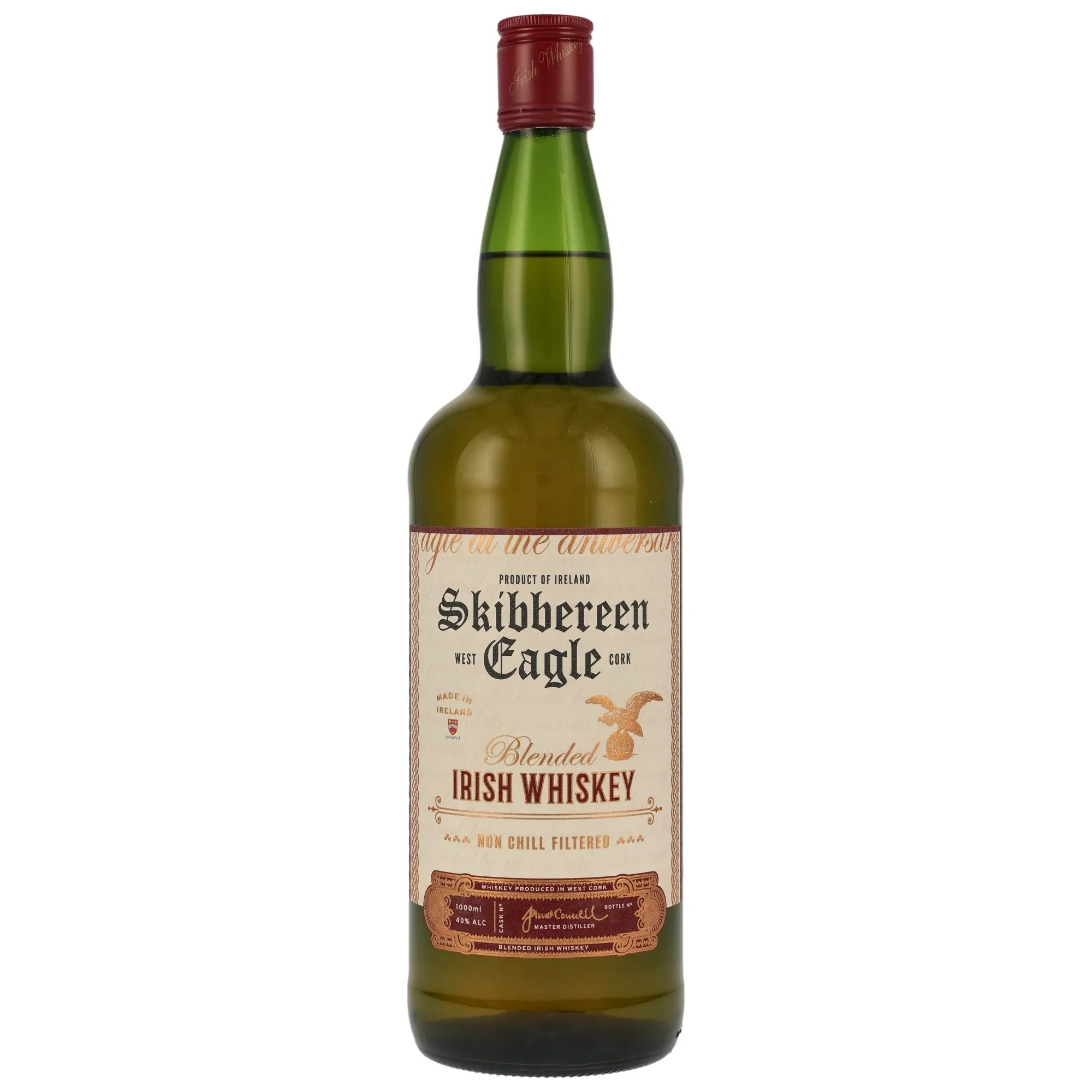 West Cork Skibbereen Eagle Blended Irish Whiskey, Bourbon Cask, 40%