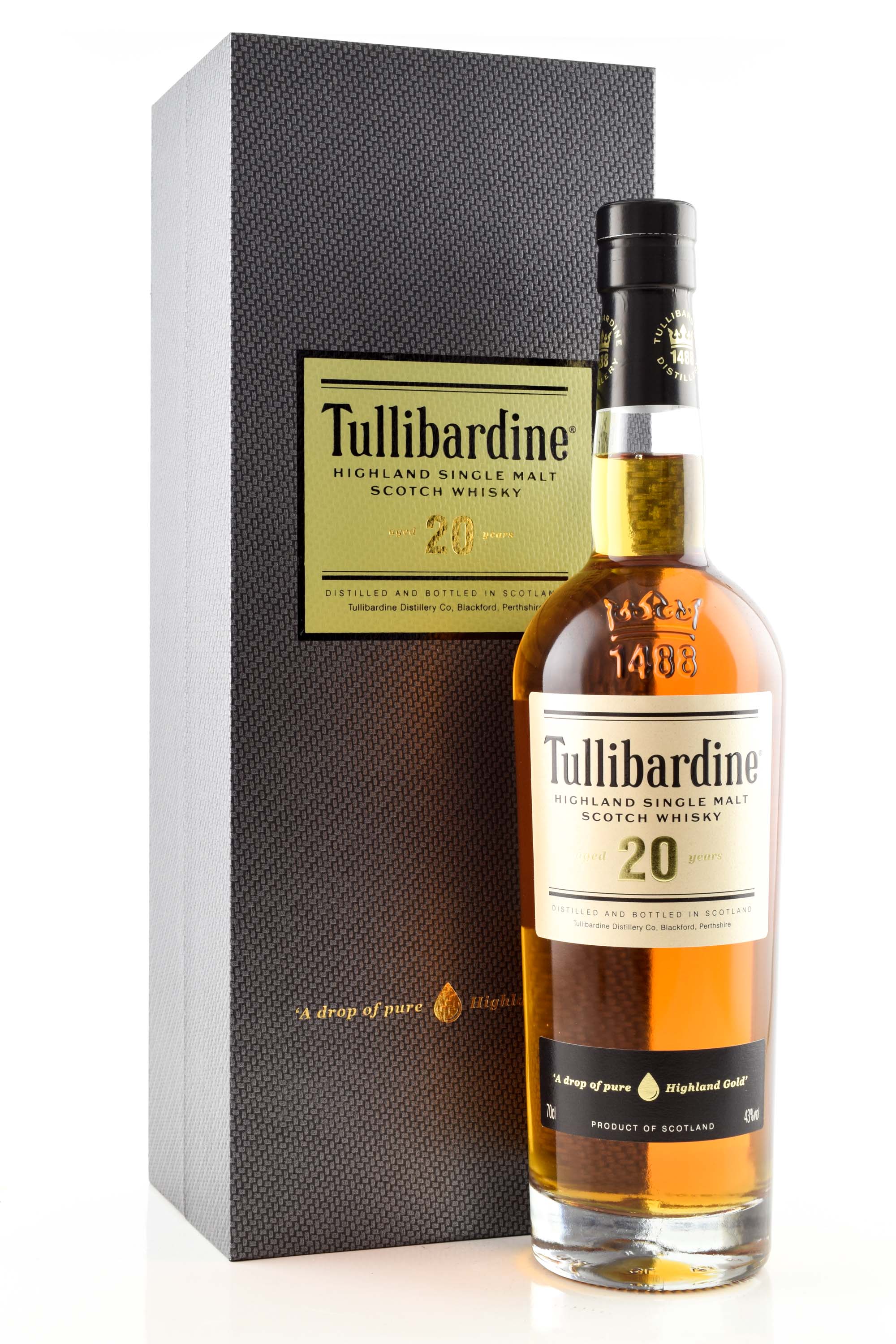 Tullibardine 20 Year Old 43% vol. 0,7l Tullibardine 20 Year Old 43% vol. 0,7l