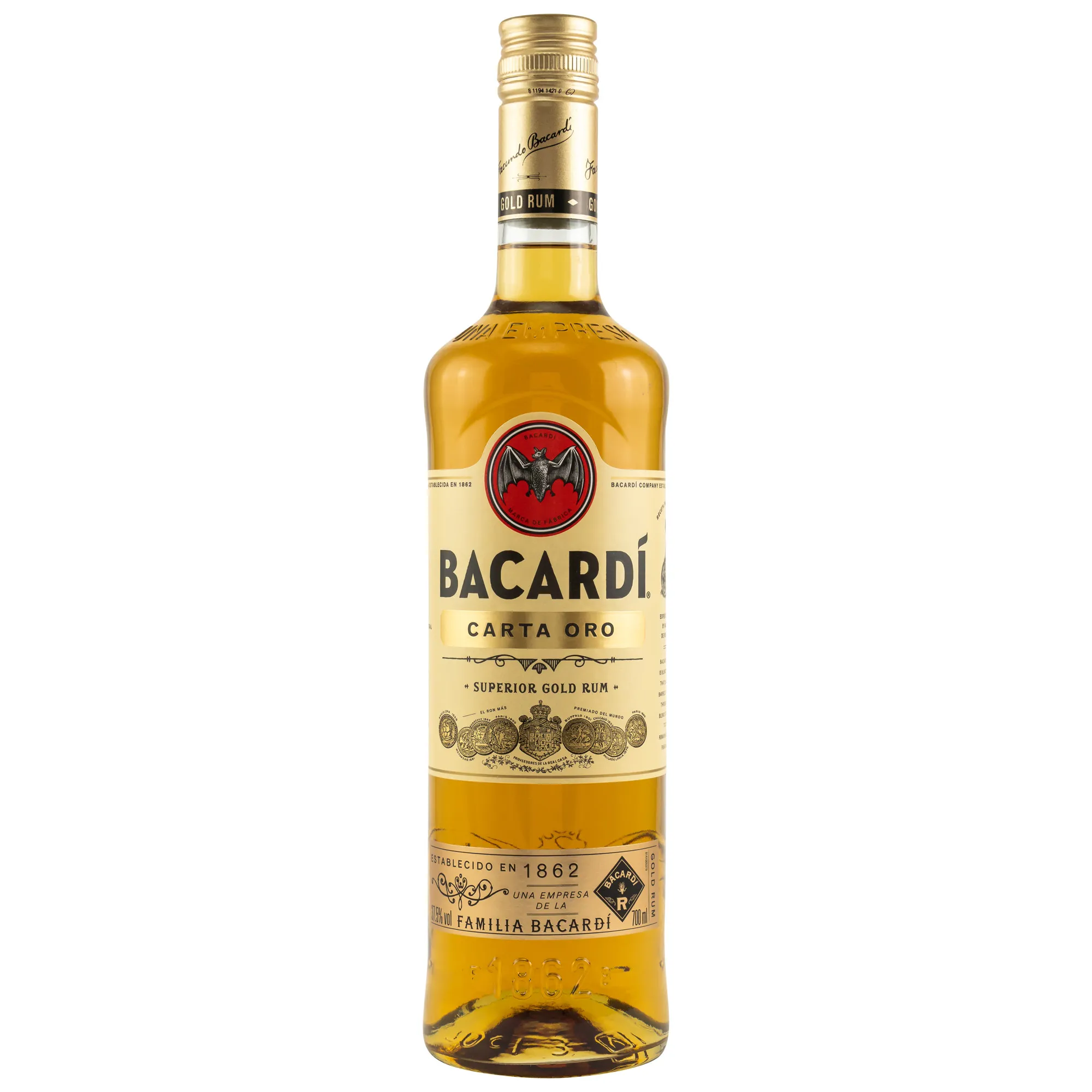 Bacardi Carta Oro Superior Gold Rum