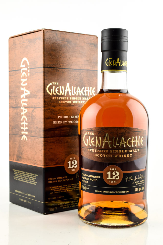 GlenAllachie 12 year old Pedro Ximenez Wood Finish 48%vol. 0,7l