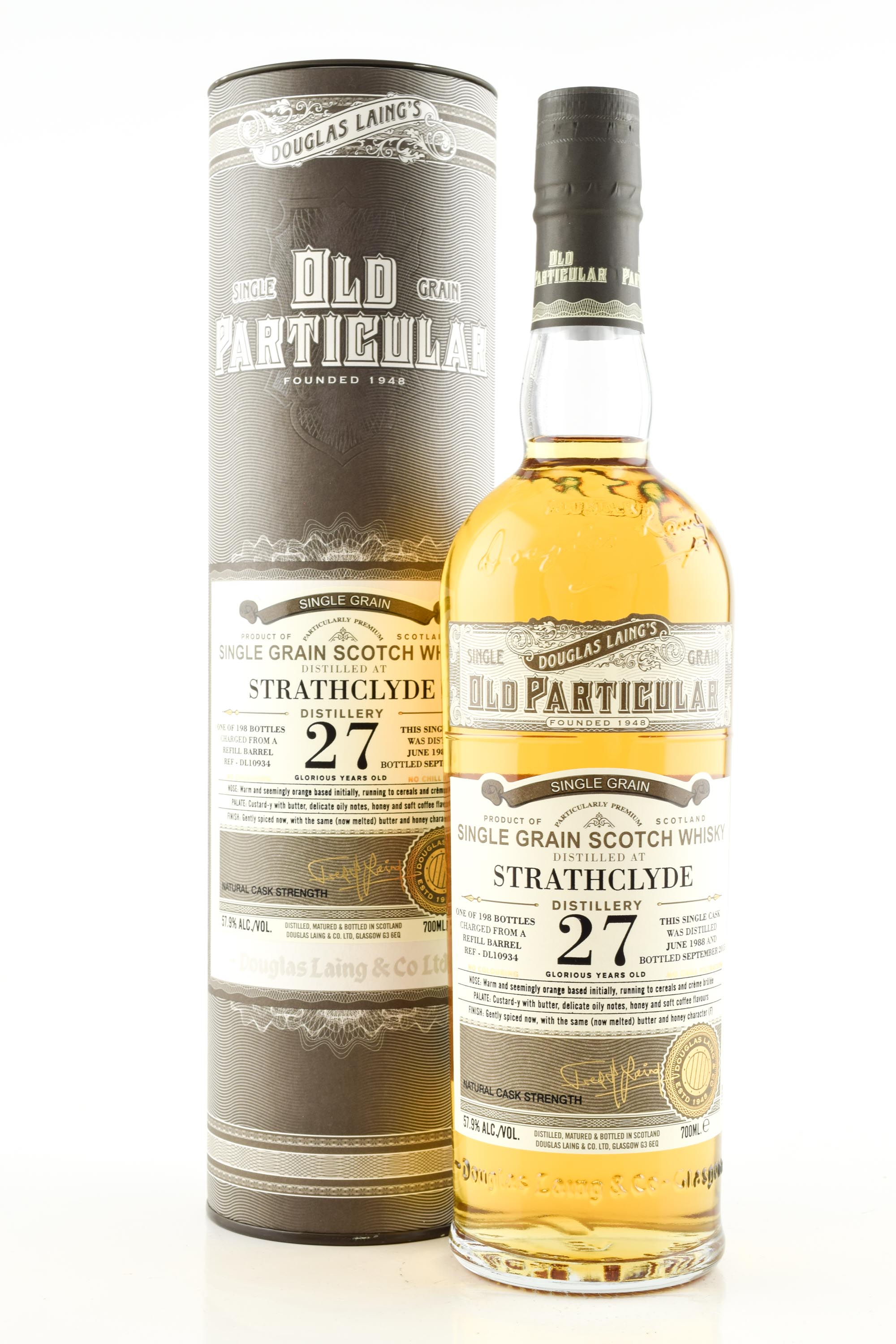 Strathclyde 27 Jahre Refill Barrel 1988/2015 Douglas Laing "Old Particular" 57,9%vol. 0,7l