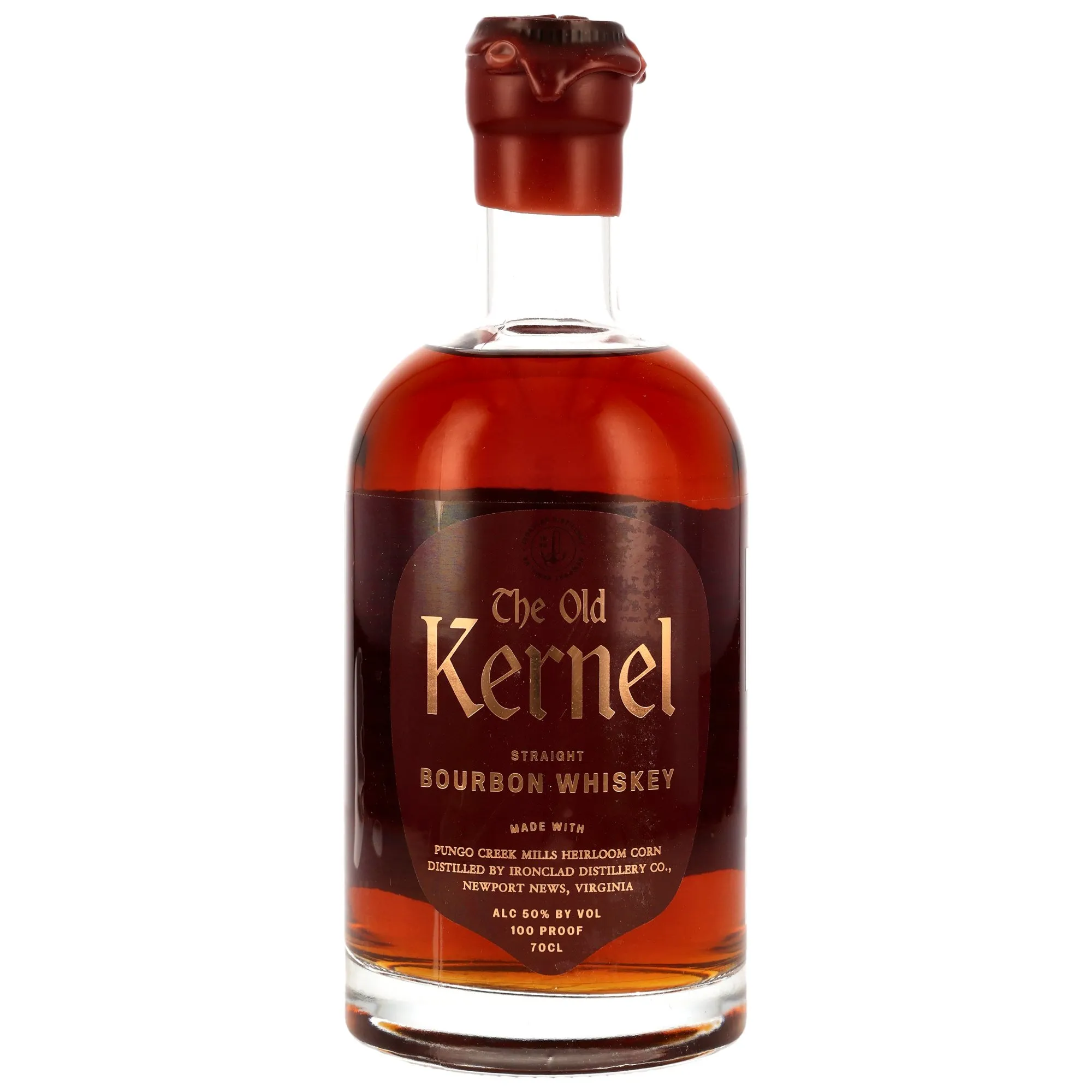 Ironclad The Old Kernel Straight Bourbon Whiskey, New American Oak Cask, 50%