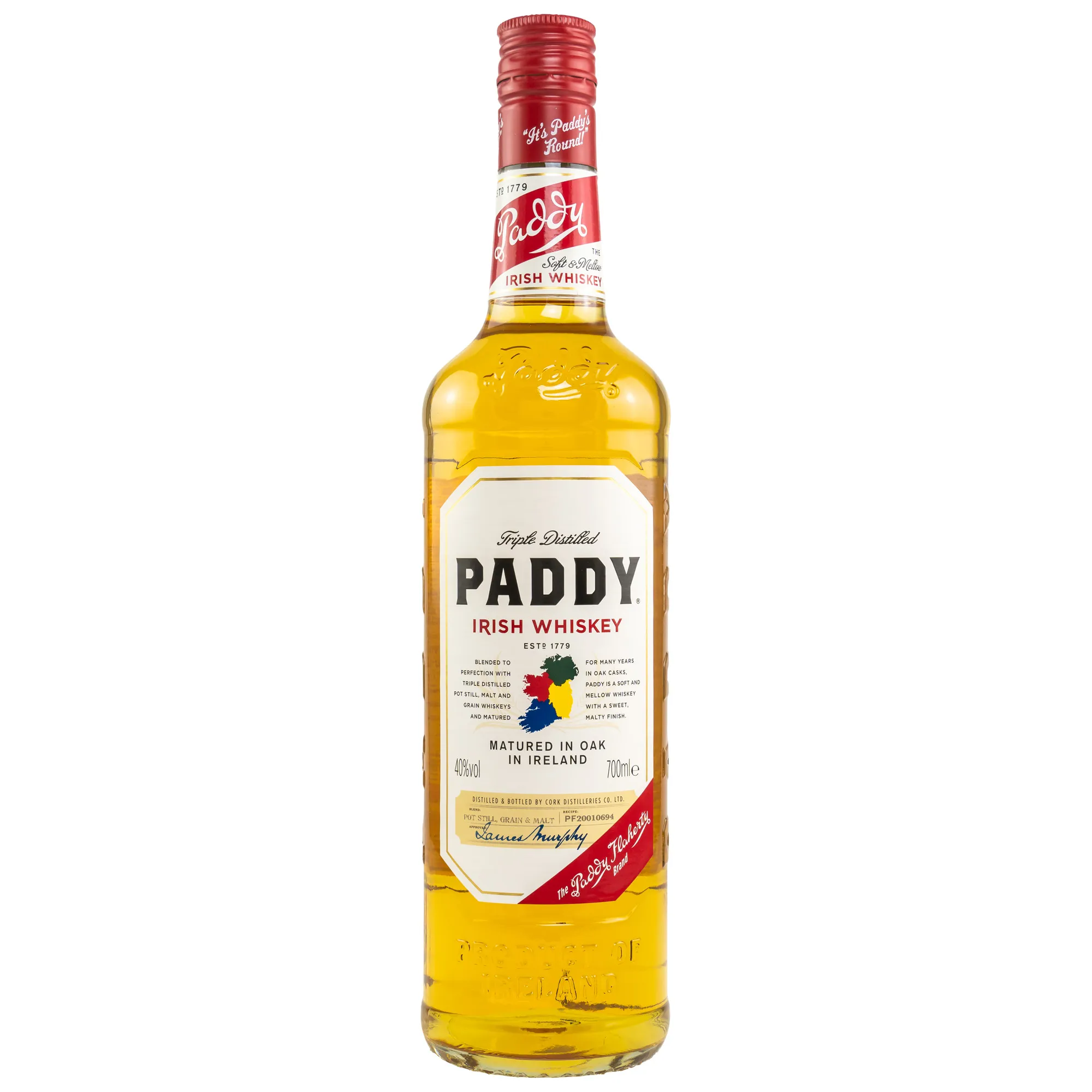 Paddy, Batch No. L704919029 22:12, 40%