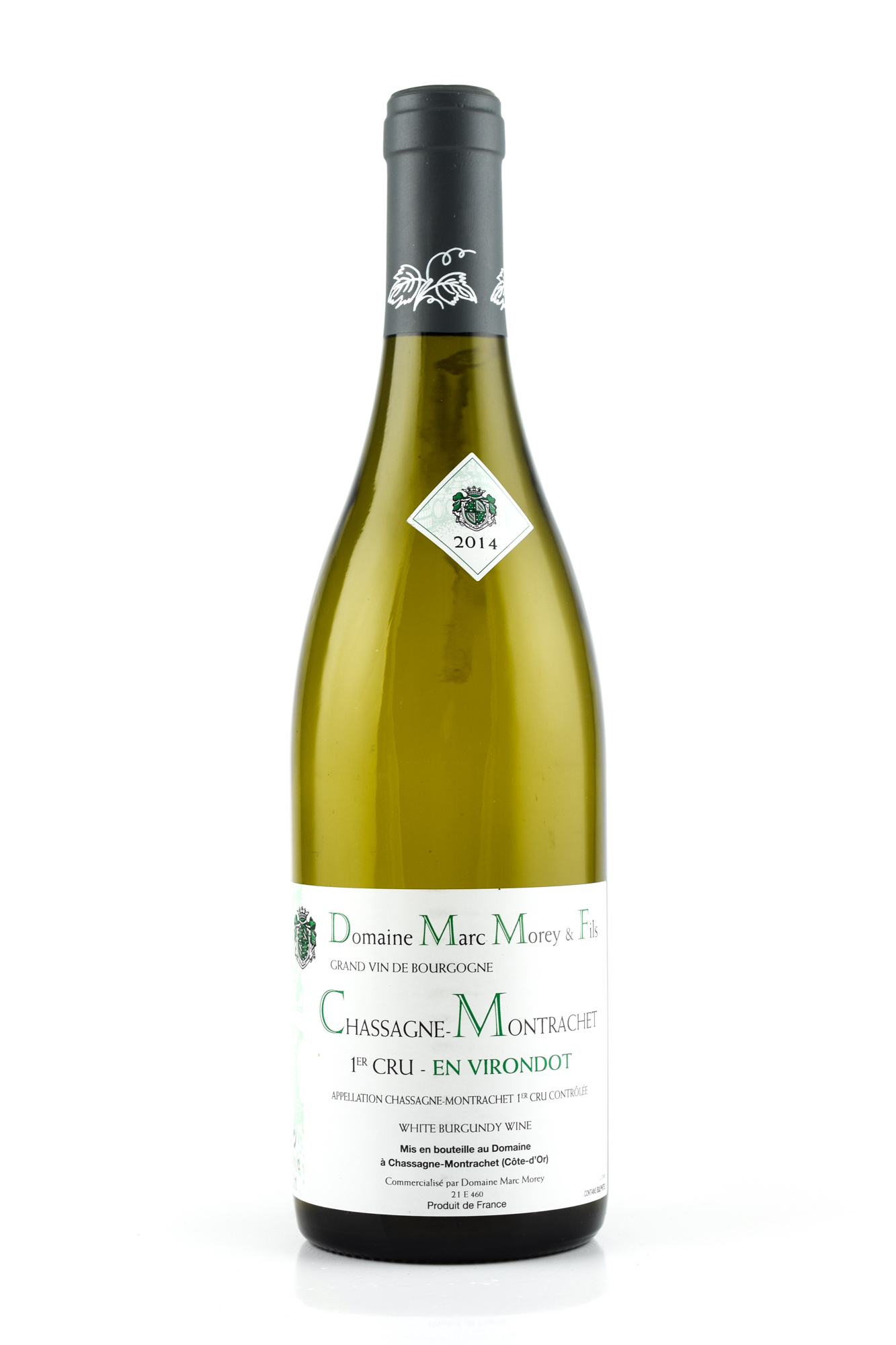 Chassagne-Montrachet 2014 1er Cru En Virondot Domaine Marc Morey & Fils %vol. 0,75l