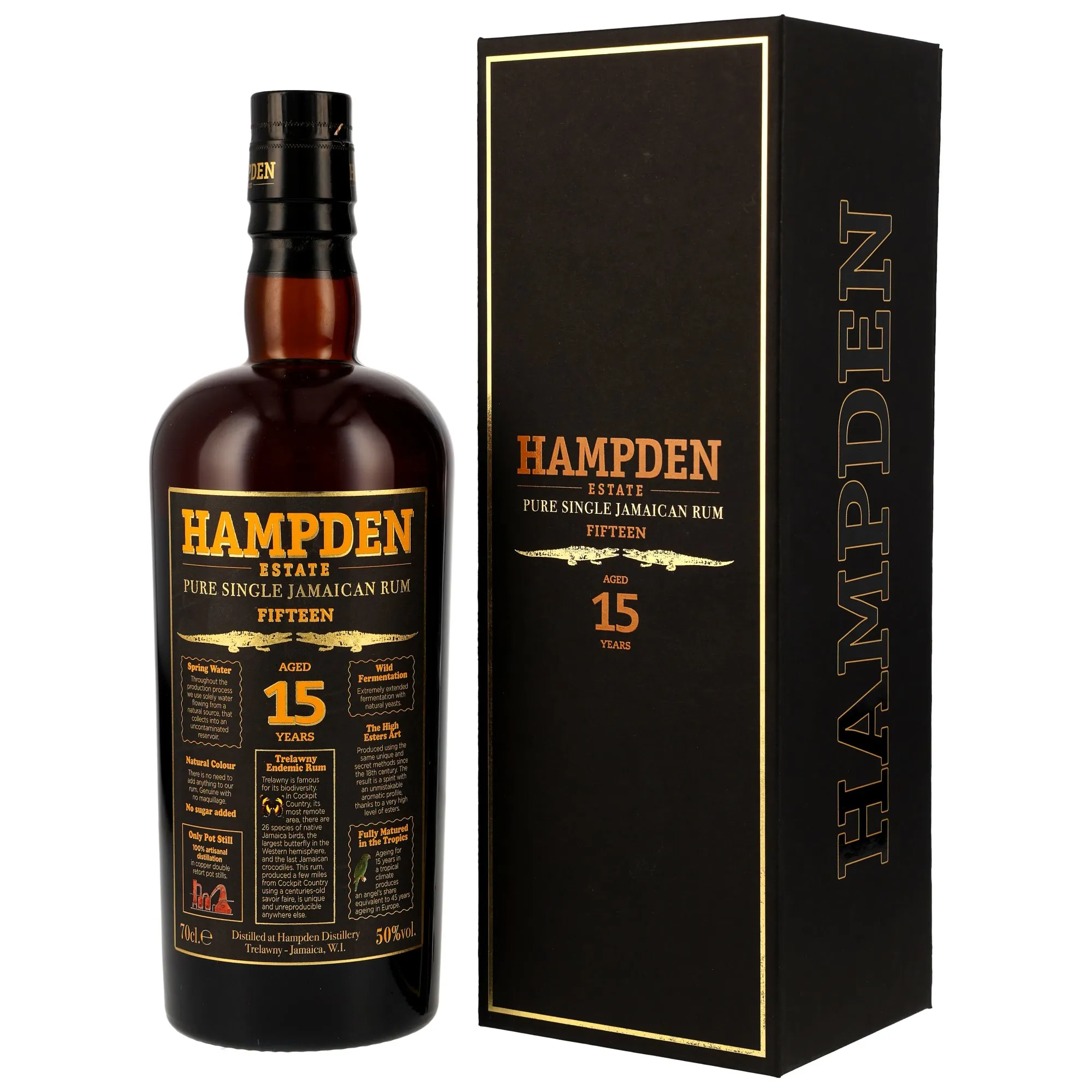 Hampden 15 Year Old - Pure Single Jamaican Rum