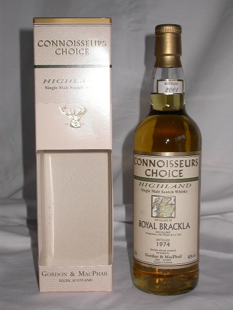 Royal Brackla 1974/2001 G&M Connoisseurs Choice 40%vol. 0,7l