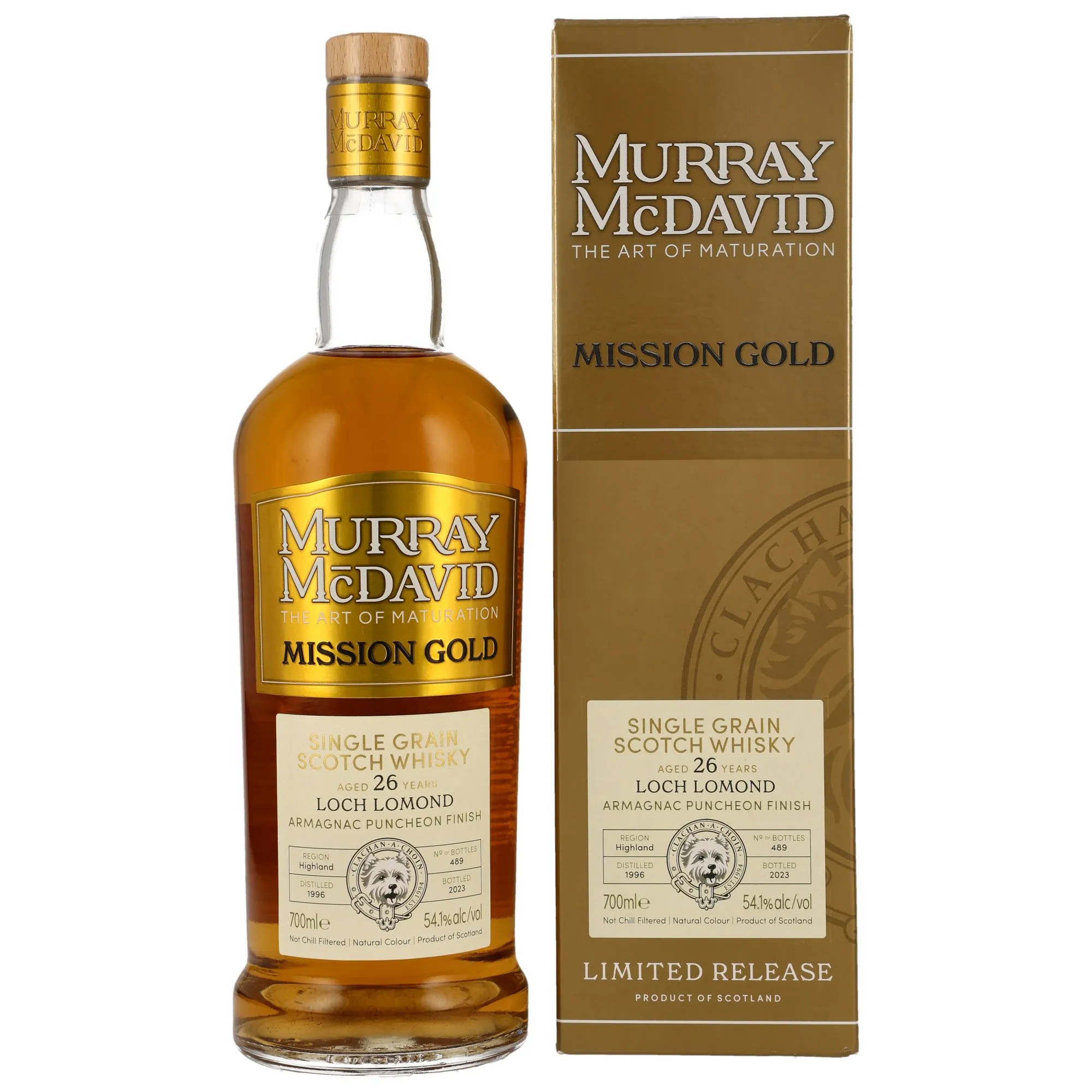 Loch Lomond 1996/2023 - 26 Year Old - Armagnac Cask - Murray McDavid