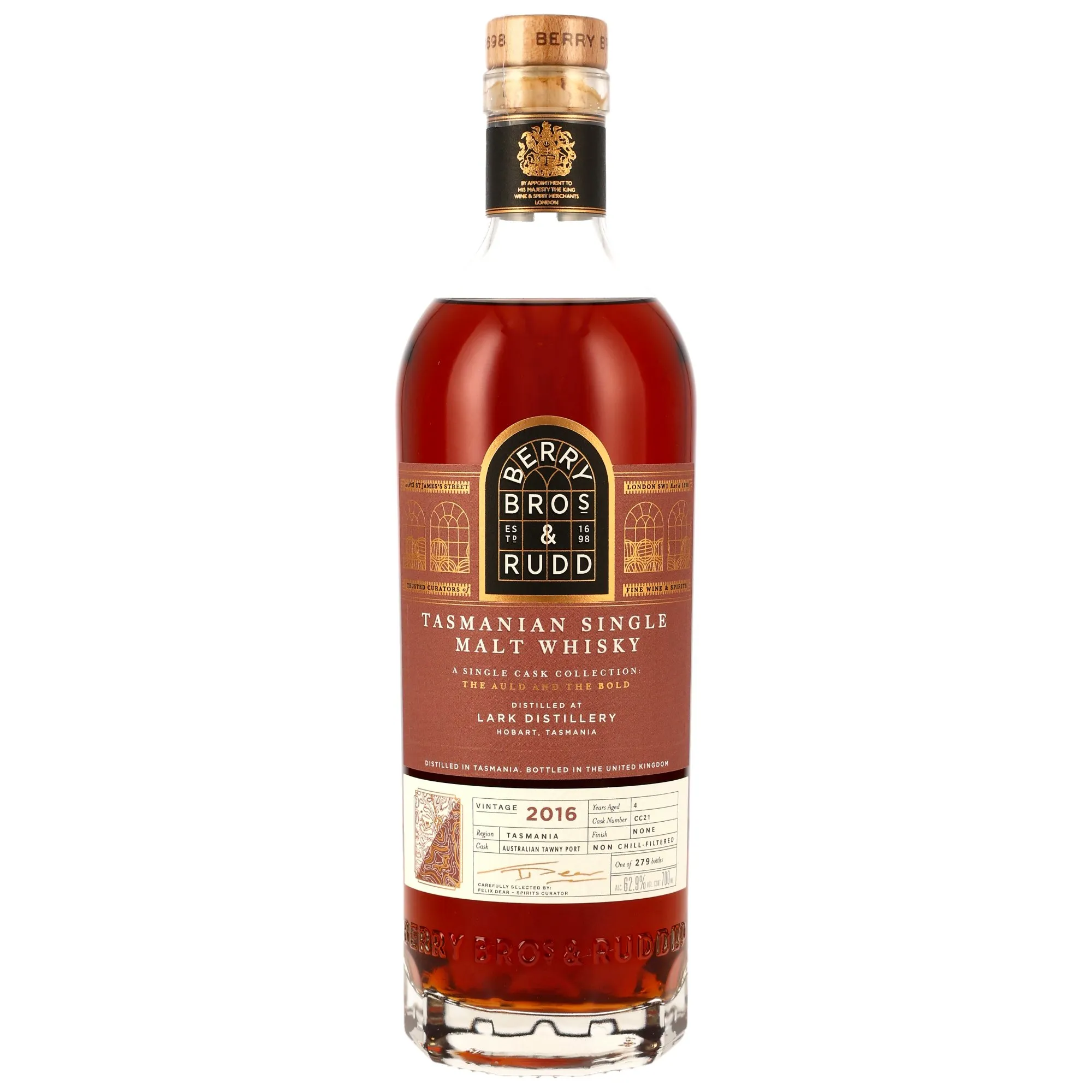 Lark Distillery 2016 - Australlian Tawny Port #CC21 The Auld & The Bold (Berry Bros & Rudd)