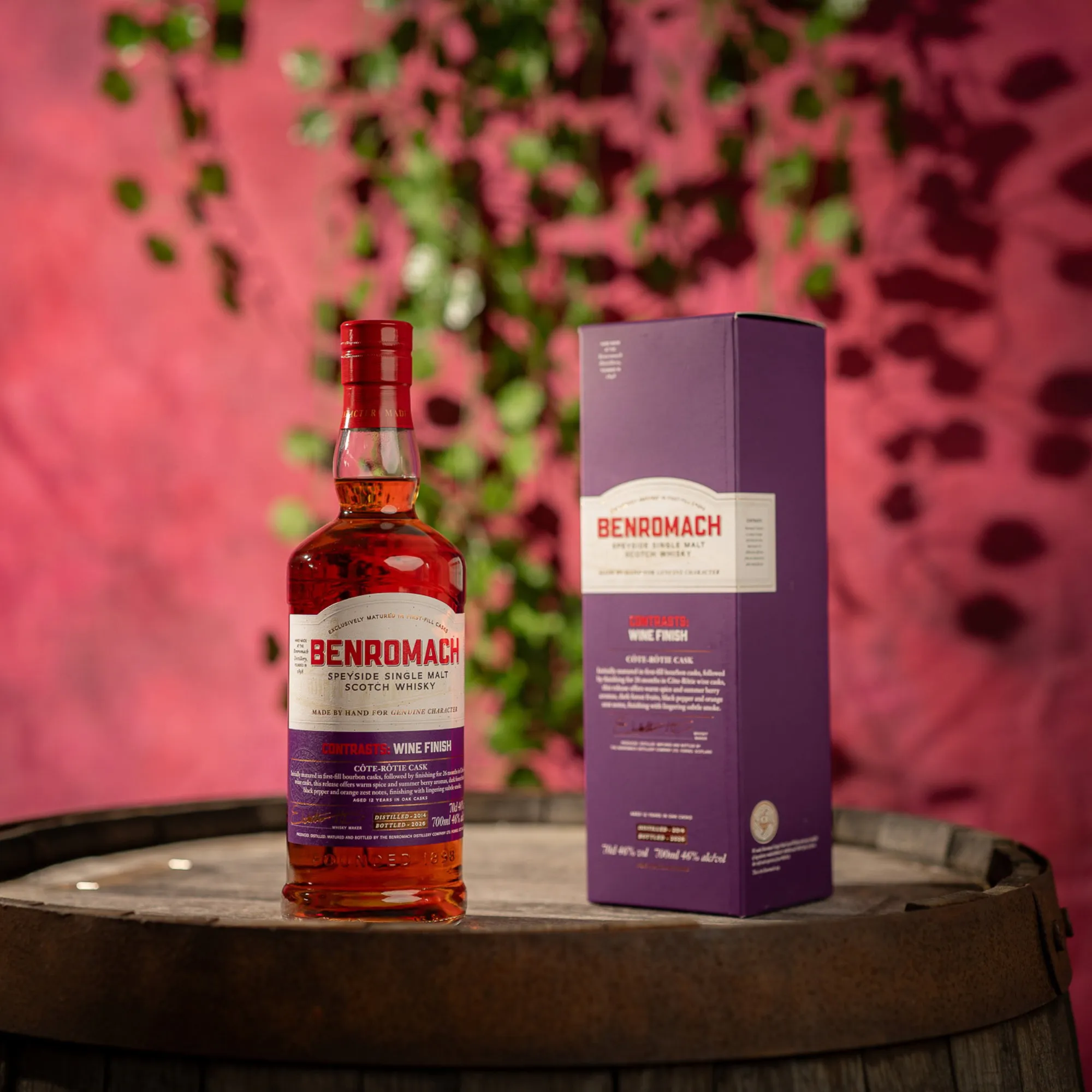 Benromach Contrasts: Cote-Rotie Wine Cask Finish - 2014/2026 - 12 Jahre