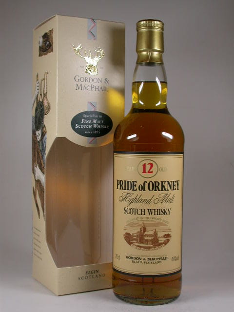 Pride of Orkney 12 Jahre Highland Malt Gordon & MacPhail 40%vol. 0,7l