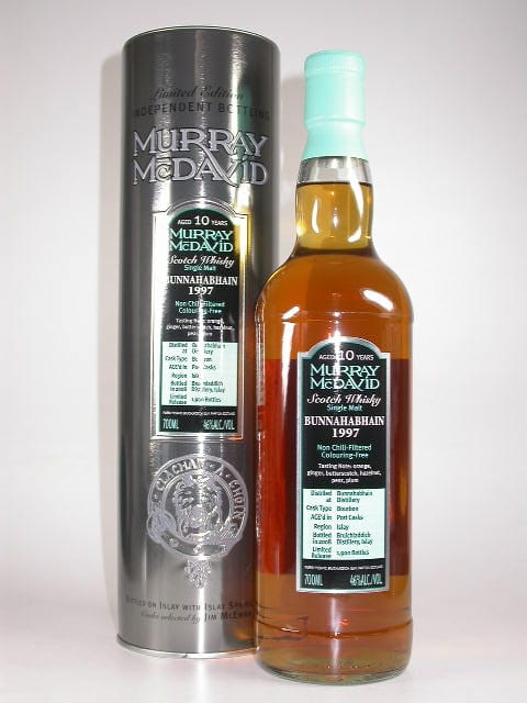 Bunnahabhain 1997/2008 Bourbon/Port Murray McDavid 46%vol. 0,7l