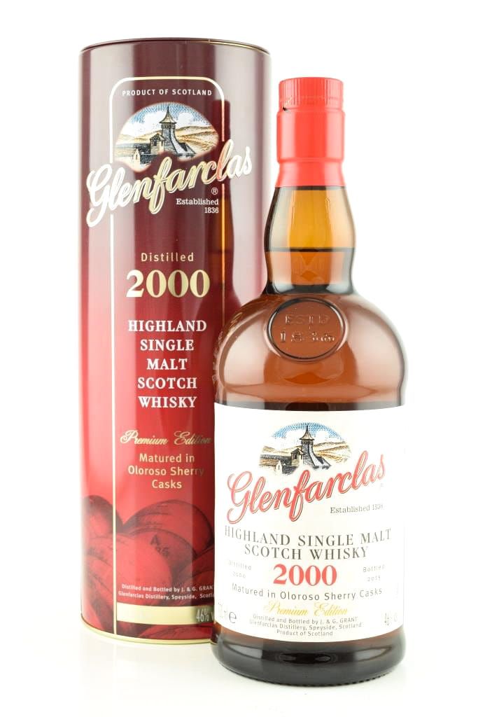 Glenfarclas 2000/2015 Oloroso Sherry casks 46% vol. 0,7l