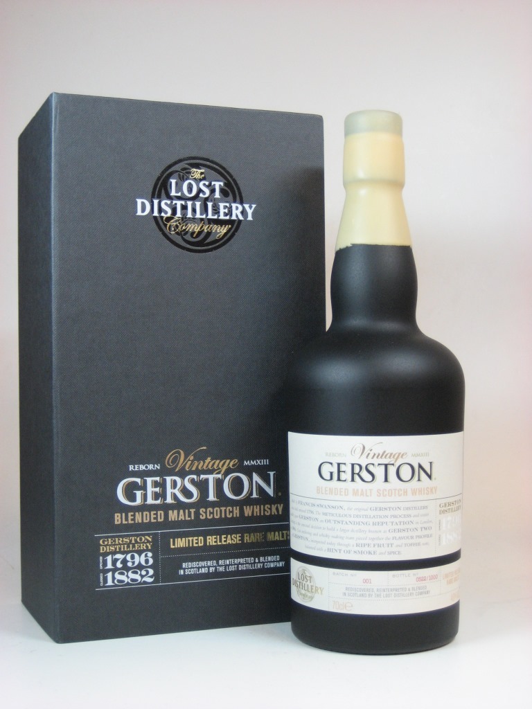 Gerston Vintage Blended Malt Scotch Whisky - Lost Distillery 46%vol. 0,7l