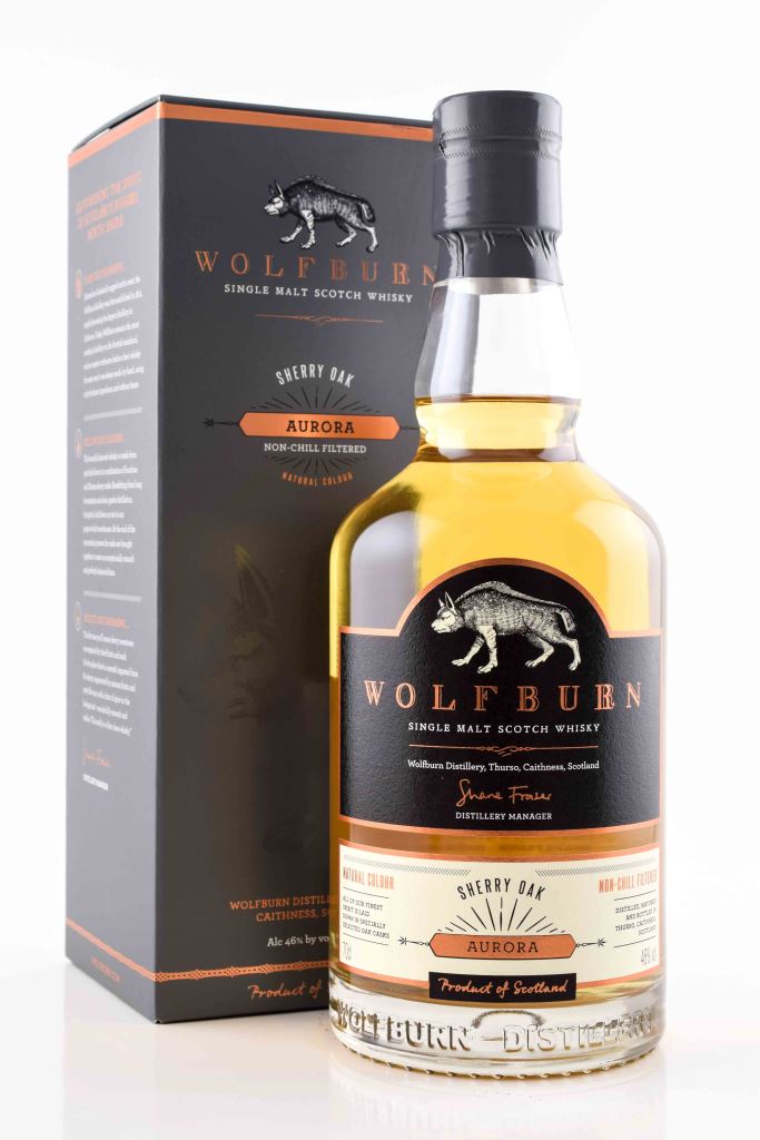 *Wolfburn Aurora 46%vol. 0,7l - ohne Geschenkpackung