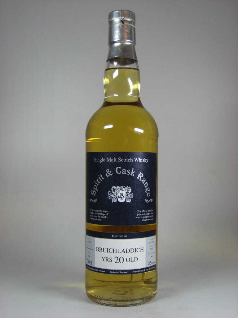 Bruichladdich 20 Jahre 1992/2012 Single Cask Spirit & Cask Range 46%vol. 0,7l