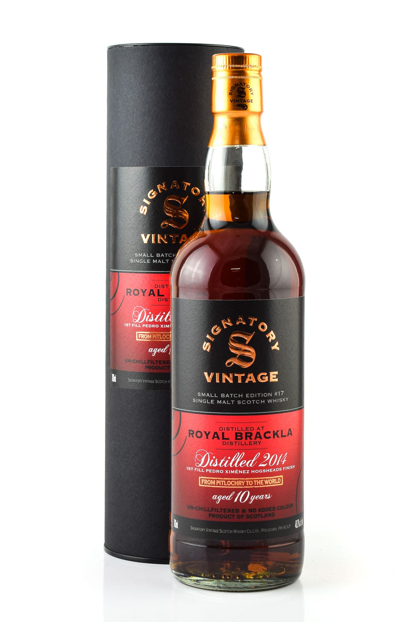 Royal Brackla 10 Jahre Small Batch Edition #17 Signatory