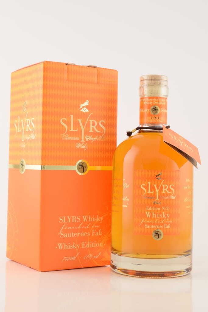 Slyrs Edition No. 2 Sauternes 46% vol. 0.35l Slyrs Edition No. 2 Sauternes 46% vol. 0.35l