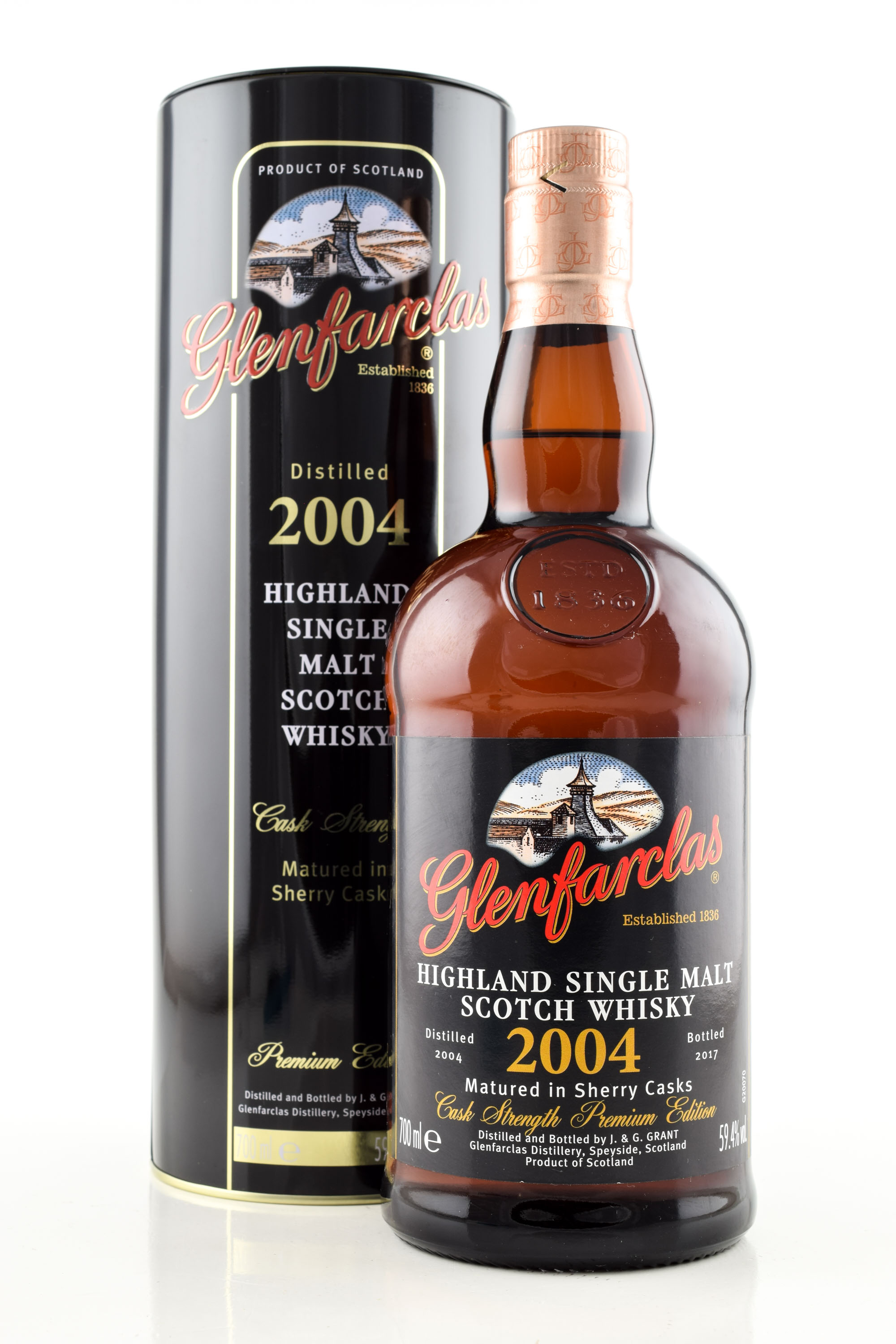 *Glenfarclas 2004/2017 Sherry Casks 59,4%vol. 0,7l - ohne Geschenkpackung